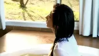 نجم بورن شيميل يأخذ اختراق مهبلي وشرجي مزدوج