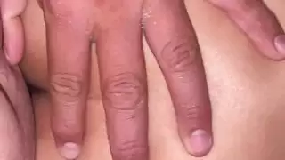 خيال إدخال مزدوج مع مؤخرة زوجتي الكبيرة