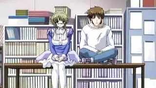 هنتاي صريح: مراهقة تأخذ عدة قذفات في فتحتها الوردية