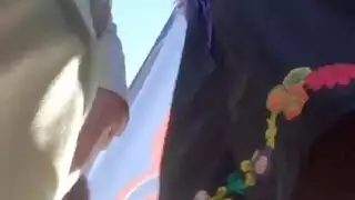 إباحية قدم الفيتش: القذف على جواربها