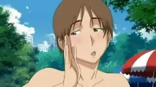 علاقة جماعية كرتونية في البحر: جنس كرتوني عنيف