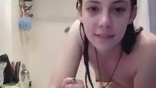 غرفة الملابس أحمر الشعر الشرج مشعرات