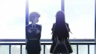 فتاة المدرسة الرسومية العاهرة: شرج صريح وإيلاج مزدوج