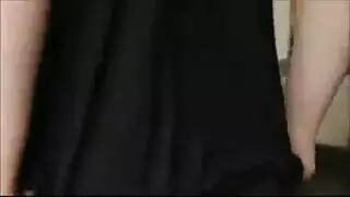 حركة من الباب الخلفي لممتلئة: مؤخرة بيضاء ضخمة