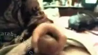 محجبة مليانة تظهر مواهبها الفموية في فيلم بورن صعب