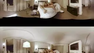 مغامرة إكس إكس إكس بالواقع الافتراضي: ضخ مهبلي وجلسة على الوجه