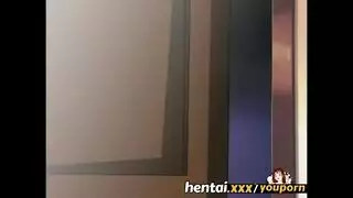 فتاة رسوم متحركة مثيرة تتحقق فيها فانتازيا الاختراق المزدوج